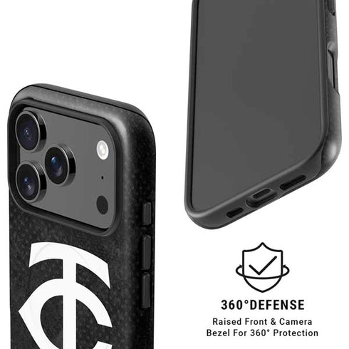 MLB Minnesota Twins Dark Wash iPhone 17 Pro Max Magsafe Impact Case