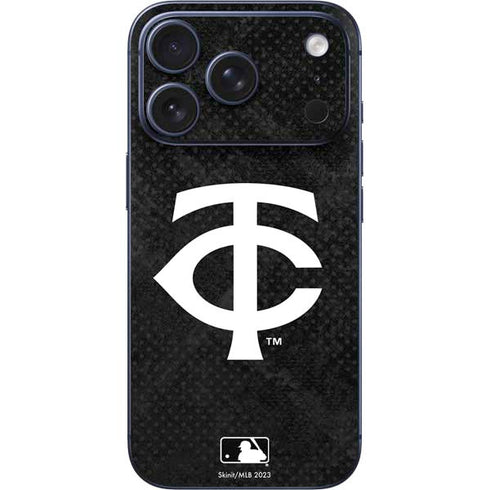 MLB Minnesota Twins Dark Wash iPhone 17 Pro Max Skin