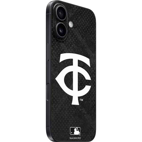 MLB Minnesota Twins Dark Wash iPhone 17 Skin