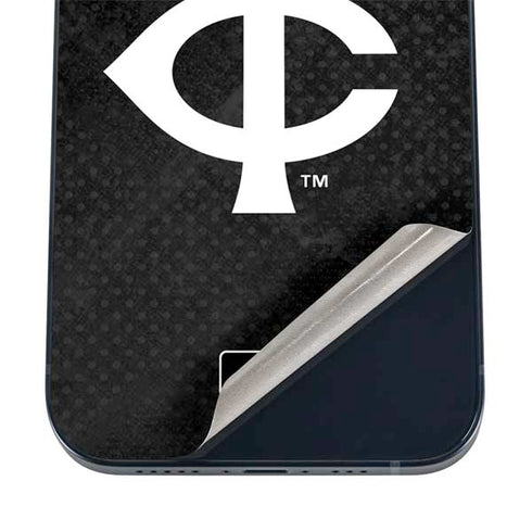 MLB Minnesota Twins Dark Wash iPhone 17 Skin