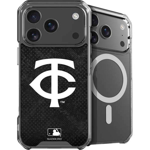 MLB Minnesota Twins Dark Wash iPhone 18 Pro MagSafe Case