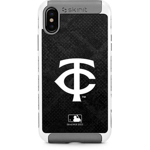 MLB Minnesota Twins Dark Wash iPhone Cases