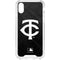 MLB Minnesota Twins Dark Wash iPhone XS Clear Case