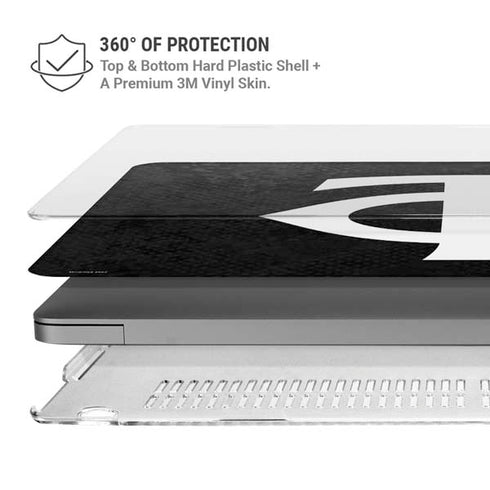 MLB Minnesota Twins Dark Wash MacBook Pro 14in (2021-24) Case plus Skin