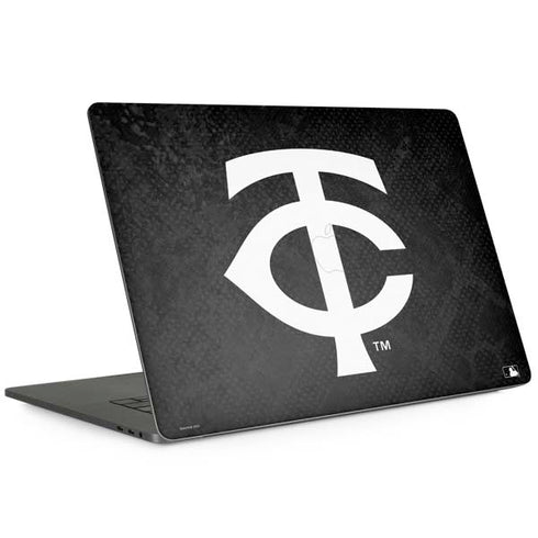 MLB Minnesota Twins Dark Wash MacBook Skins