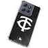 MLB Minnesota Twins Dark Wash Moto G 5G (2025) Clear Case