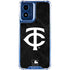 MLB Minnesota Twins Dark Wash Moto G Play 4G (2024) Clear Case