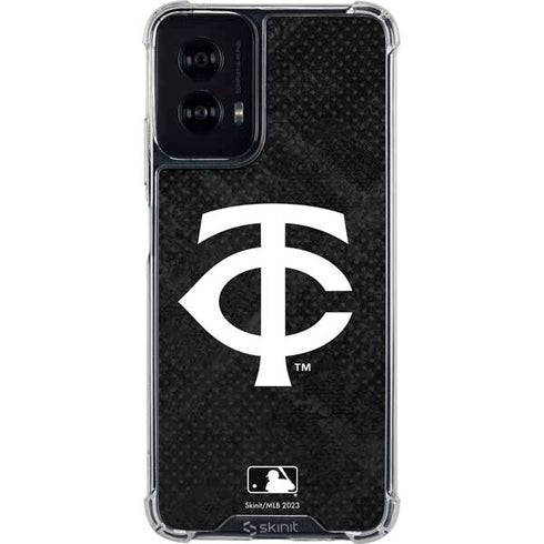MLB Minnesota Twins Dark Wash Moto G Power 5G (2024) Clear Case