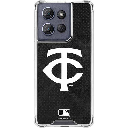 MLB Minnesota Twins Dark Wash Moto G Power 5G (2025) Clear Case