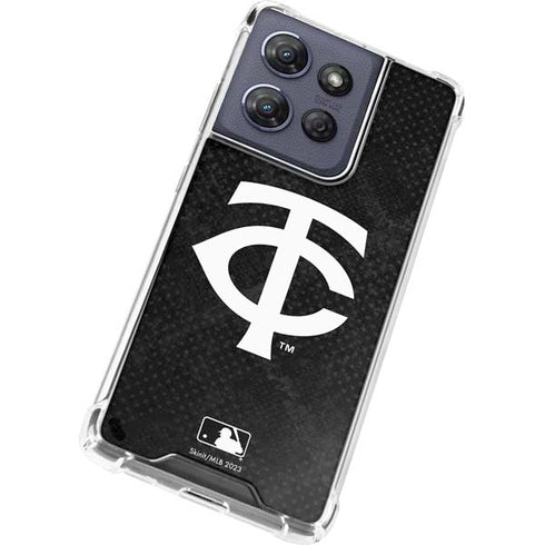 MLB Minnesota Twins Dark Wash Moto G Power 5G (2025) Clear Case