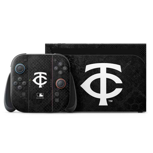 MLB Minnesota Twins Dark Wash Nintendo Skins