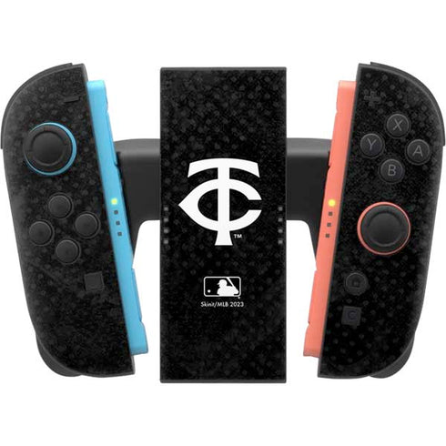MLB Minnesota Twins Dark Wash Nintendo Switch 2 (2025) Joy-Con Controller Skin