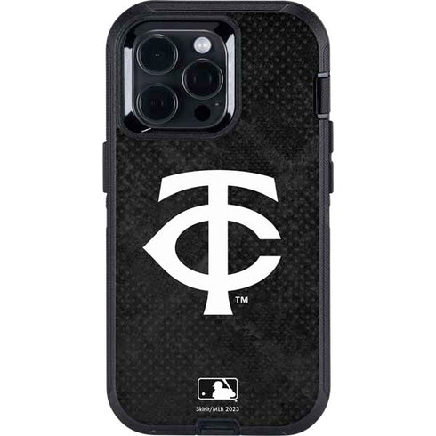 MLB Minnesota Twins Dark Wash Otterbox Defender iPhone Skin