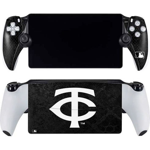 MLB Minnesota Twins Dark Wash PlayStation Portal Remote Player Skin