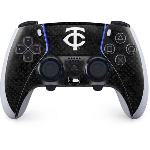 MLB Minnesota Twins Dark Wash PS5 DualSense Edge Pro Controller Skin