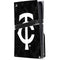 MLB Minnesota Twins Dark Wash PS5 Pro Disk Console Skin