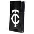 MLB Minnesota Twins Dark Wash PS5 Slim Digital Edition Console Skin