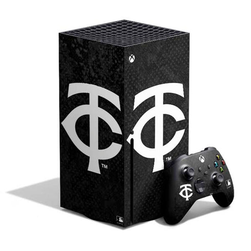 MLB Minnesota Twins Dark Wash Xbox Series X Skins