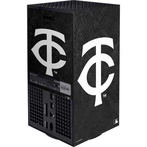 MLB Minnesota Twins Dark Wash XBox Series X Digital Edition Bundle Skin