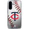 MLB Minnesota Twins Game Ball Galaxy A36 5G Clear Case