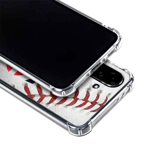 MLB Minnesota Twins Game Ball Galaxy A36 5G Clear Case