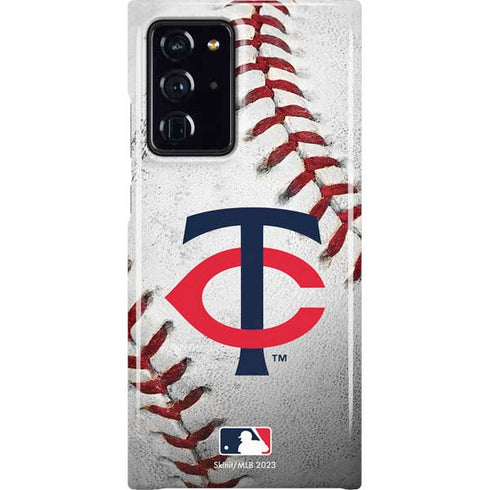MLB Minnesota Twins Game Ball Galaxy Cases