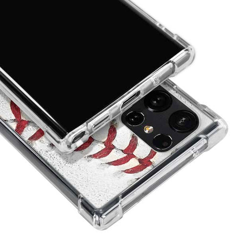 MLB Minnesota Twins Game Ball Galaxy S23 Ultra Clear Case