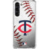 MLB Minnesota Twins Game Ball Galaxy S24 FE Clear Case