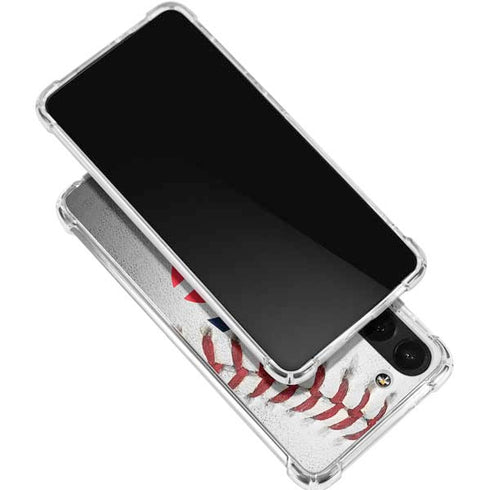 MLB Minnesota Twins Game Ball Galaxy S24 FE Clear Case