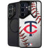 MLB Minnesota Twins Game Ball Galaxy S24 FE Kickstand Case