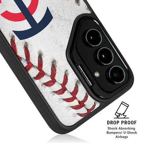 MLB Minnesota Twins Game Ball Galaxy S24 Plus Kickstand Case