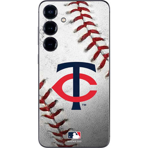 MLB Minnesota Twins Game Ball Galaxy S24 Plus Skin