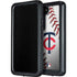 MLB Minnesota Twins Game Ball Galaxy S24 Plus Waterproof Case