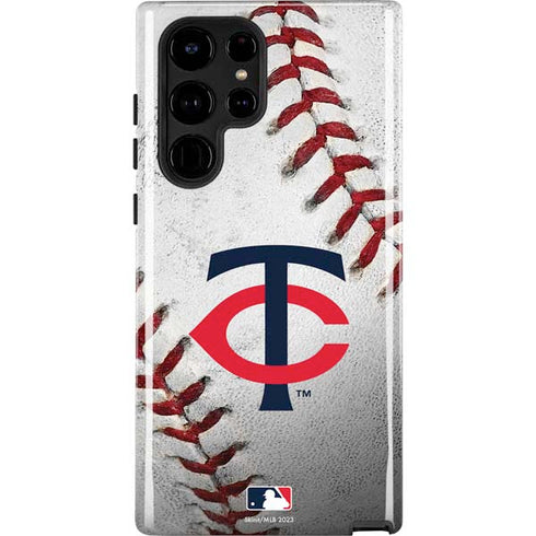 MLB Minnesota Twins Game Ball Galaxy S25 Ultra Impact Case