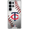 MLB Minnesota Twins Game Ball Galaxy S25 Ultra Clear Case