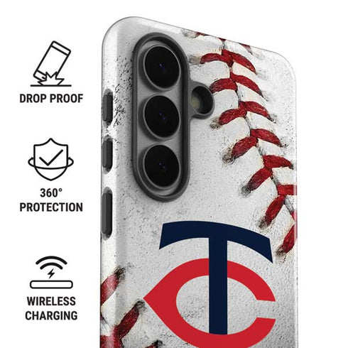 MLB Minnesota Twins Game Ball Galaxy S26 Impact Case
