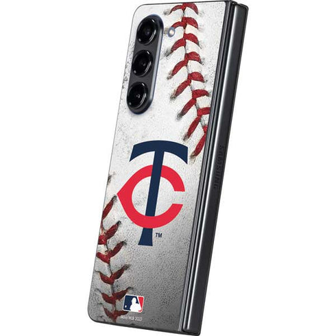 MLB Minnesota Twins Game Ball Galaxy Z Fold5 5G Skin