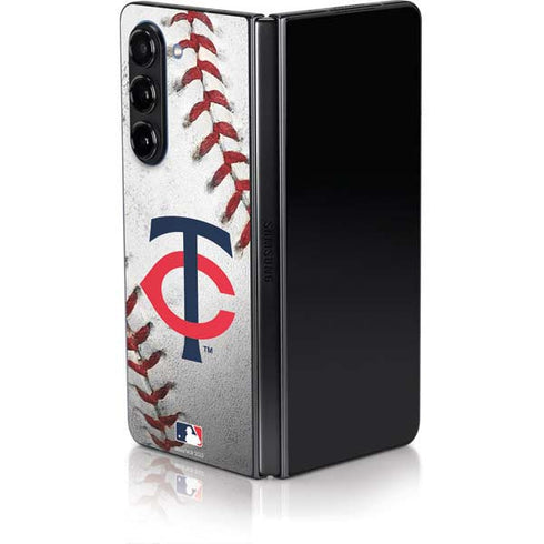 MLB Minnesota Twins Game Ball Galaxy Z Fold5 5G Skin