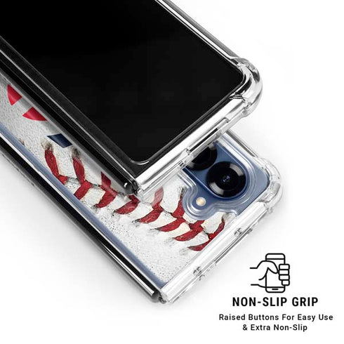 MLB Minnesota Twins Game Ball Galaxy Z Fold6 Clear Case