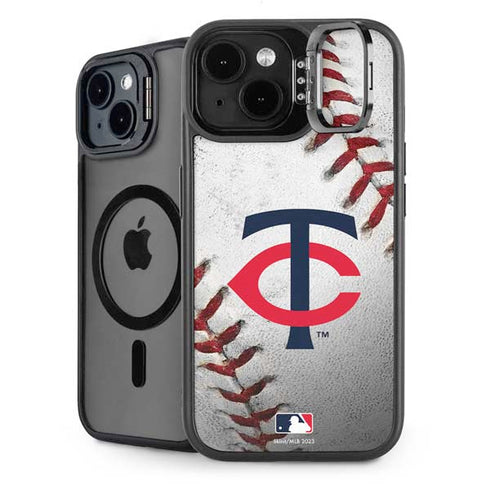 MLB Minnesota Twins Game Ball iPhone 14 Kickstand Case