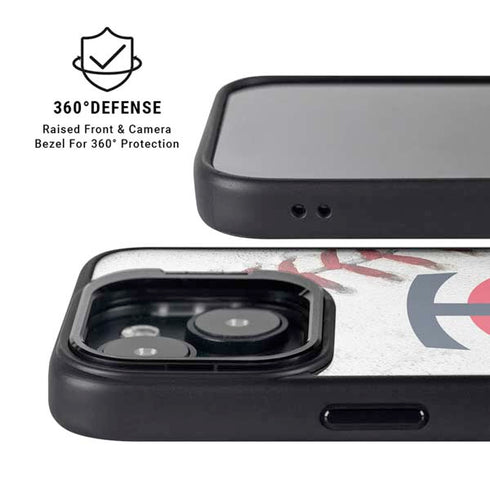 MLB Minnesota Twins Game Ball iPhone 14 Kickstand Case