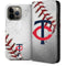 MLB Minnesota Twins Game Ball iPhone 14 Pro Max Folio Case