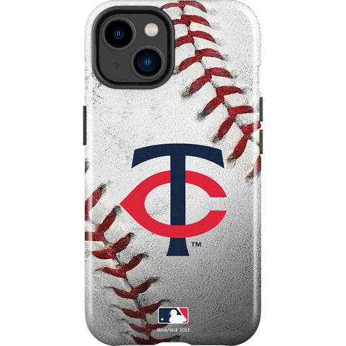 MLB Minnesota Twins Game Ball iPhone 15 Impact Case
