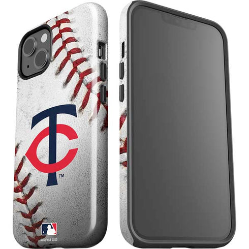 MLB Minnesota Twins Game Ball iPhone 15 Impact Case