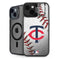 MLB Minnesota Twins Game Ball iPhone 15 Plus Kickstand Case