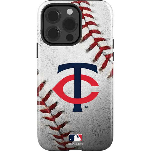 MLB Minnesota Twins Game Ball iPhone 15 Pro Impact Case