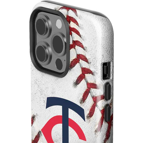 MLB Minnesota Twins Game Ball iPhone 15 Pro Impact Case