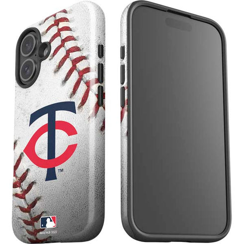 MLB Minnesota Twins Game Ball iPhone 16 Impact Case