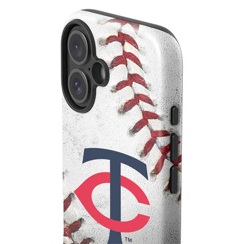 MLB Minnesota Twins Game Ball iPhone 16 Plus Impact Case