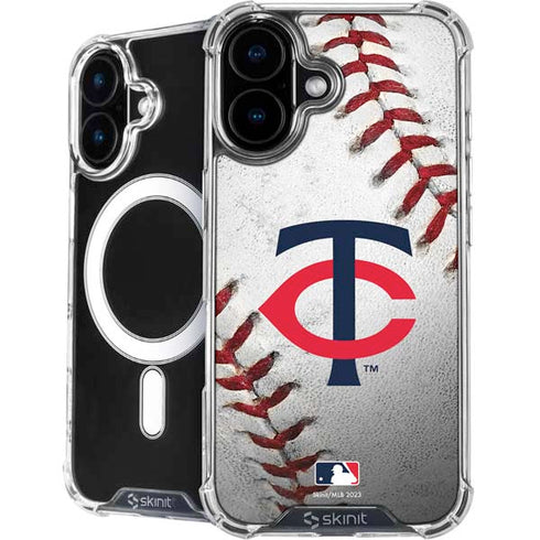 MLB Minnesota Twins Game Ball iPhone 16 Plus MagSafe Case